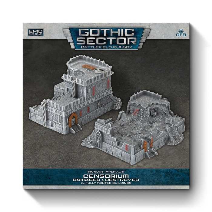 Gothic Sector Mundis Imperialis: Censorium Damaged & Destroyed