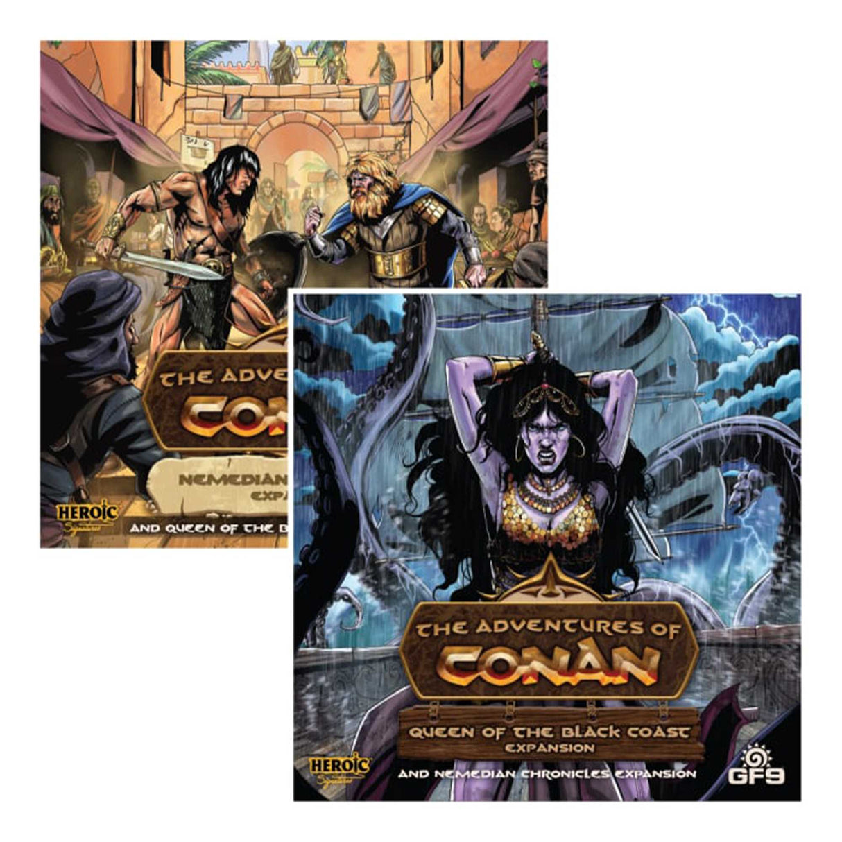 The Adventures of Conan: Queen Of The Black Coast & Nemedian Chronices Expansions