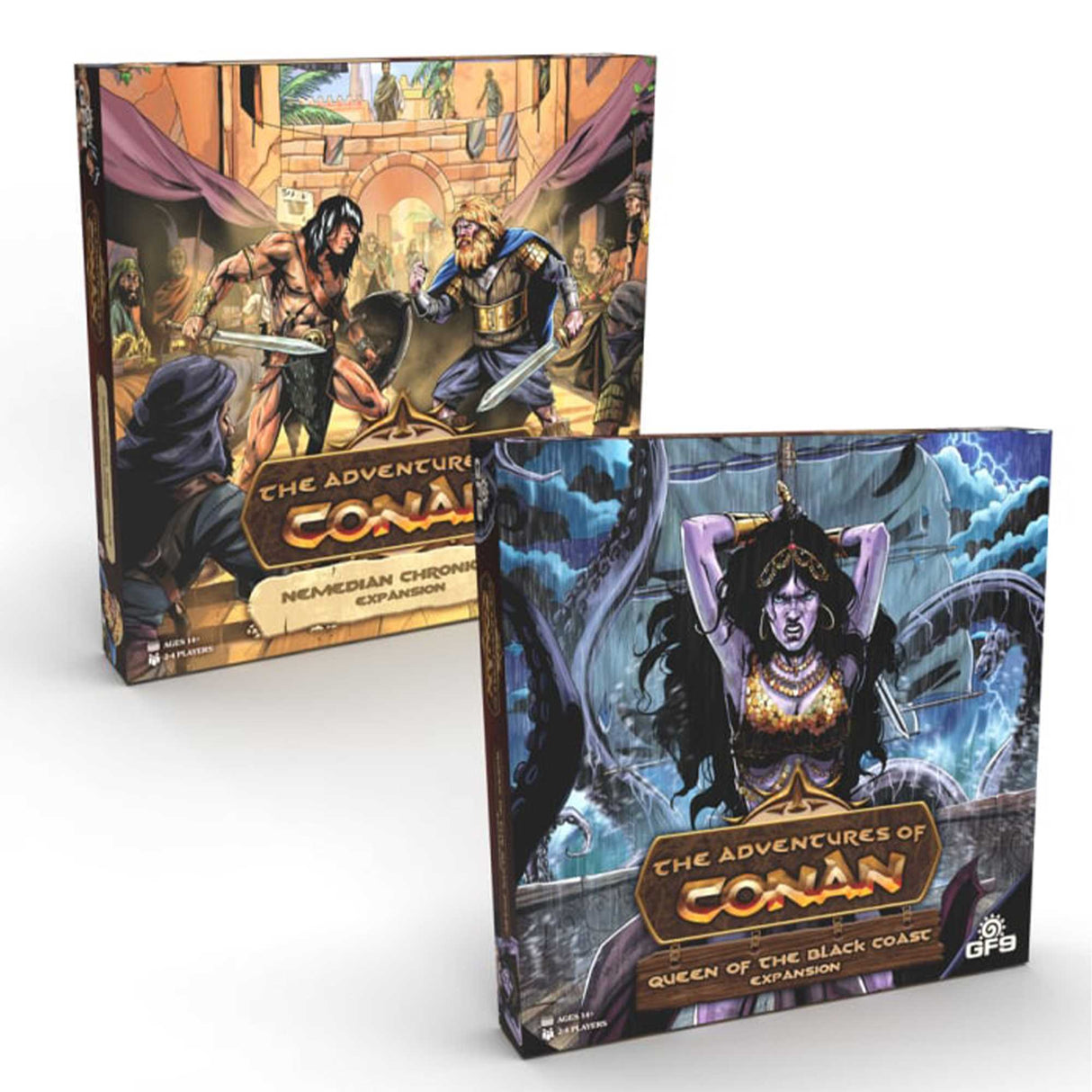 The Adventures of Conan: Queen Of The Black Coast & Nemedian Chronices Expansions
