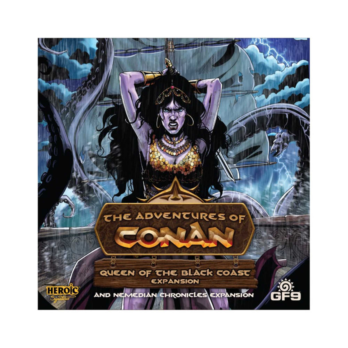 The Adventures of Conan: Queen Of The Black Coast & Nemedian Chronices Expansions