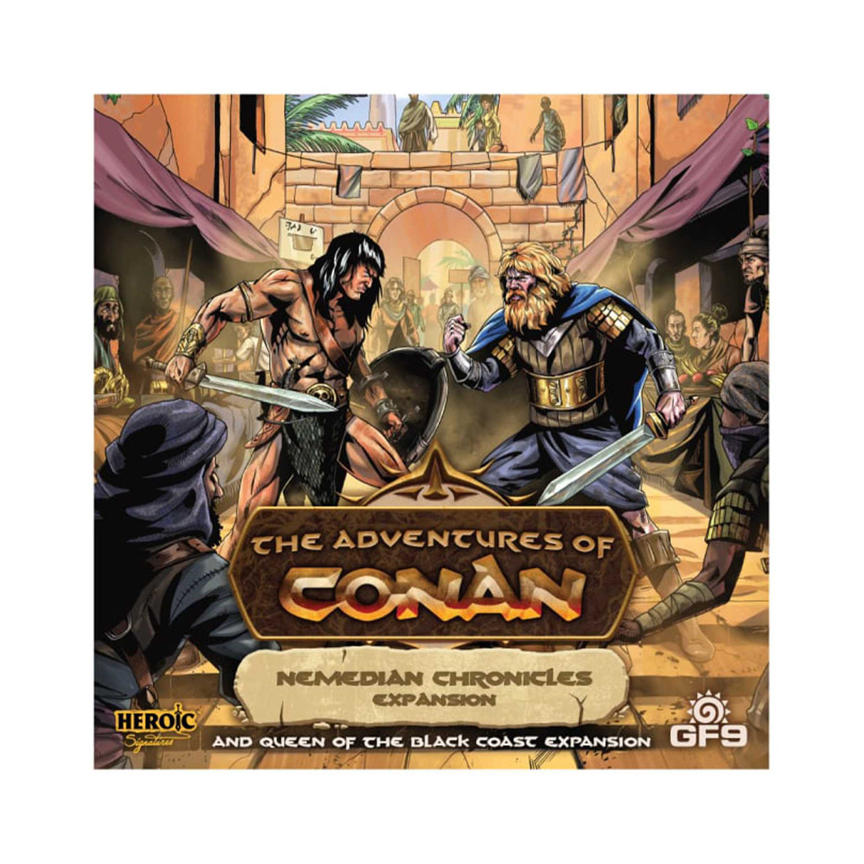 The Adventures of Conan: Queen Of The Black Coast & Nemedian Chronices Expansions
