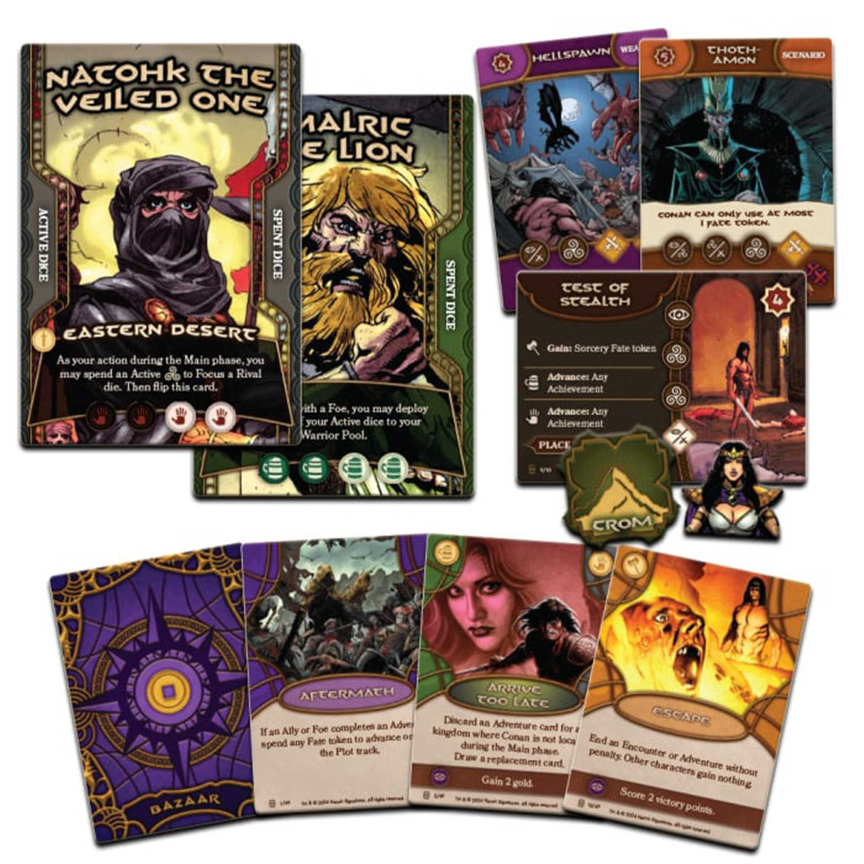 The Adventures of Conan: Queen Of The Black Coast & Nemedian Chronices Expansions