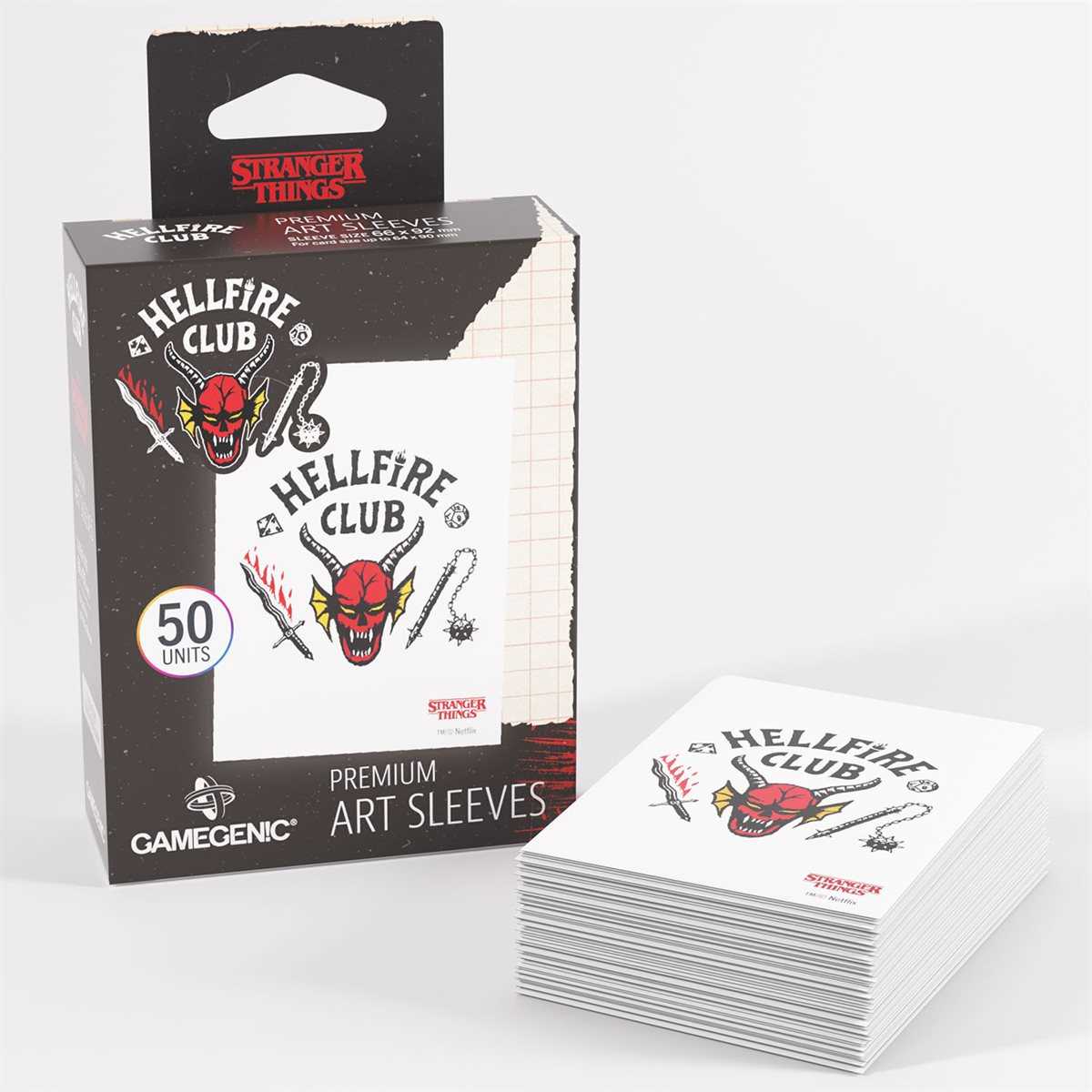Gamegenic: Stranger Things - Hellfire Club Art Sleeves Hellfire Club