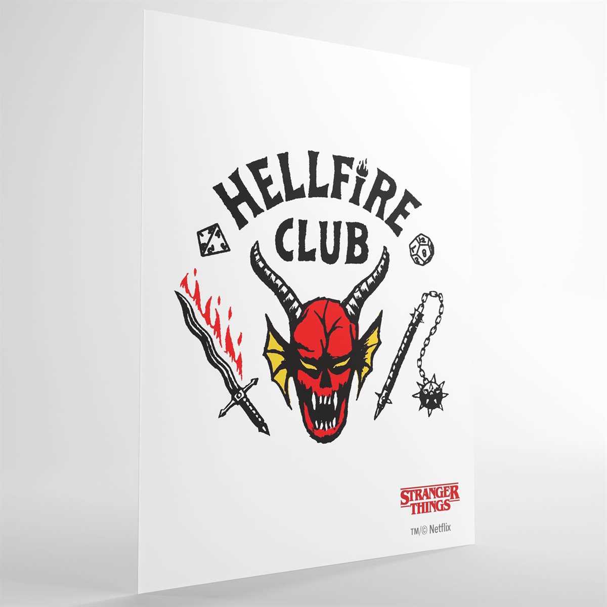 Gamegenic: Stranger Things - Hellfire Club Art Sleeves Hellfire Club