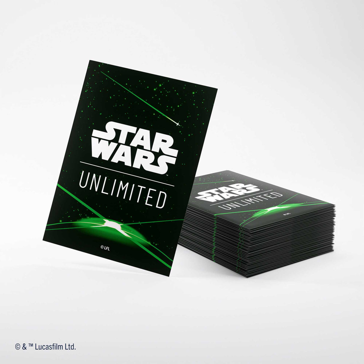 Gamegenic Star Wars: Unlimited Premium Art Sleeves - Card Back Green