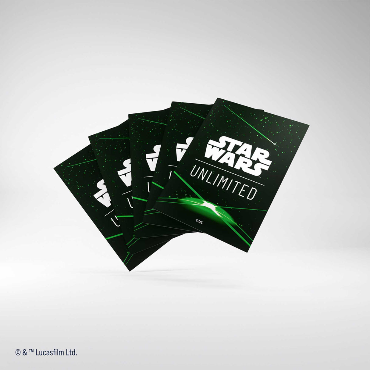 Gamegenic Star Wars: Unlimited Premium Art Sleeves - Card Back Green