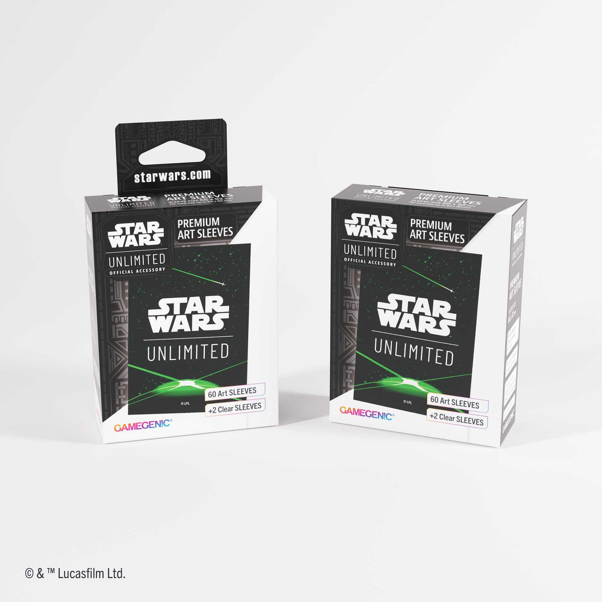 Gamegenic Star Wars: Unlimited Premium Art Sleeves - Card Back Green