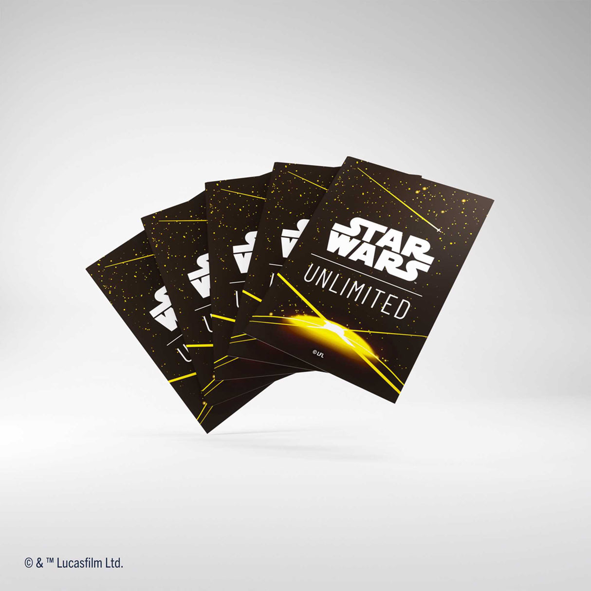Gamegenic Star Wars: Unlimited Premium Art Sleeves - Card Back Yellow