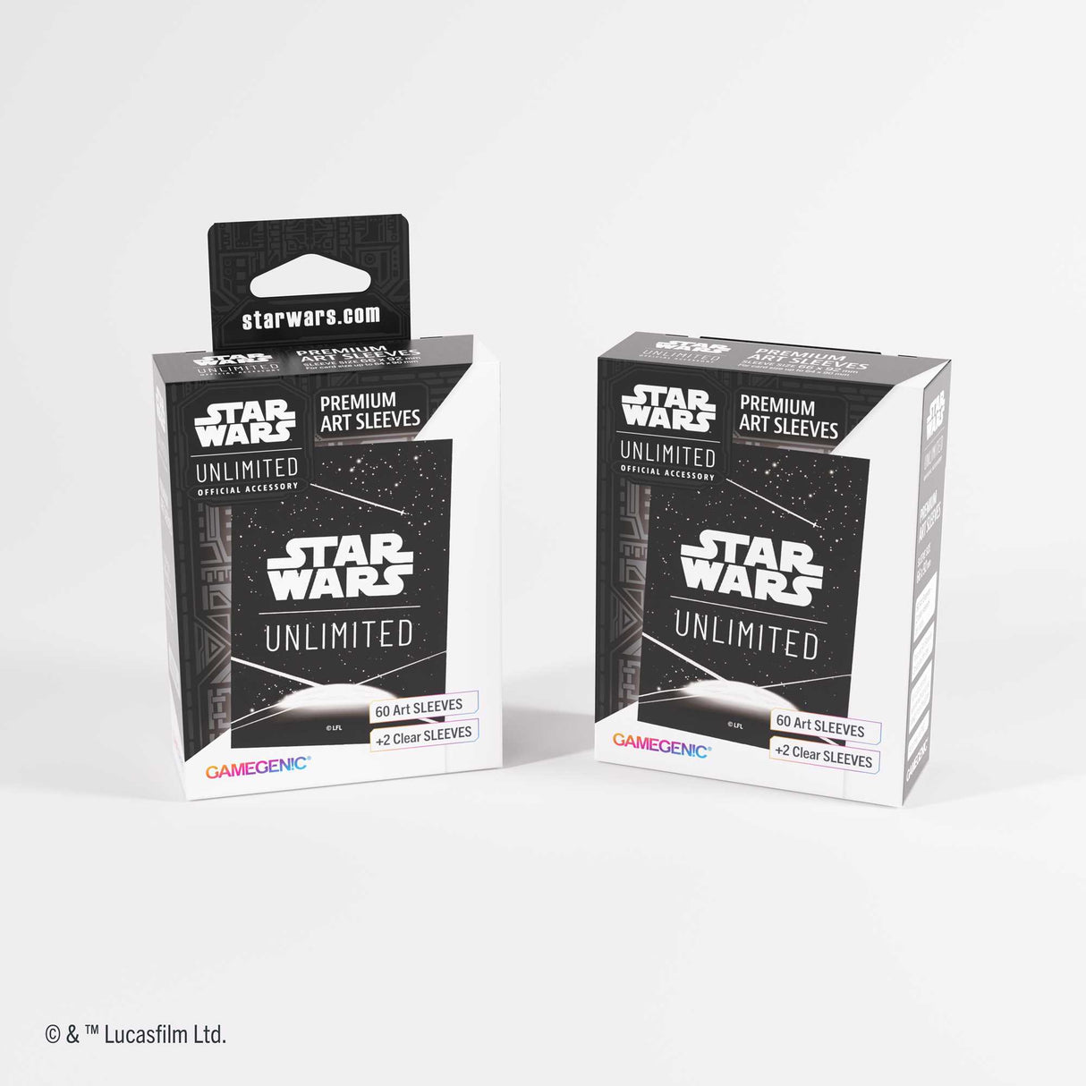 Gamegenic Star Wars: Unlimited Premium Art Sleeves - Card Back White