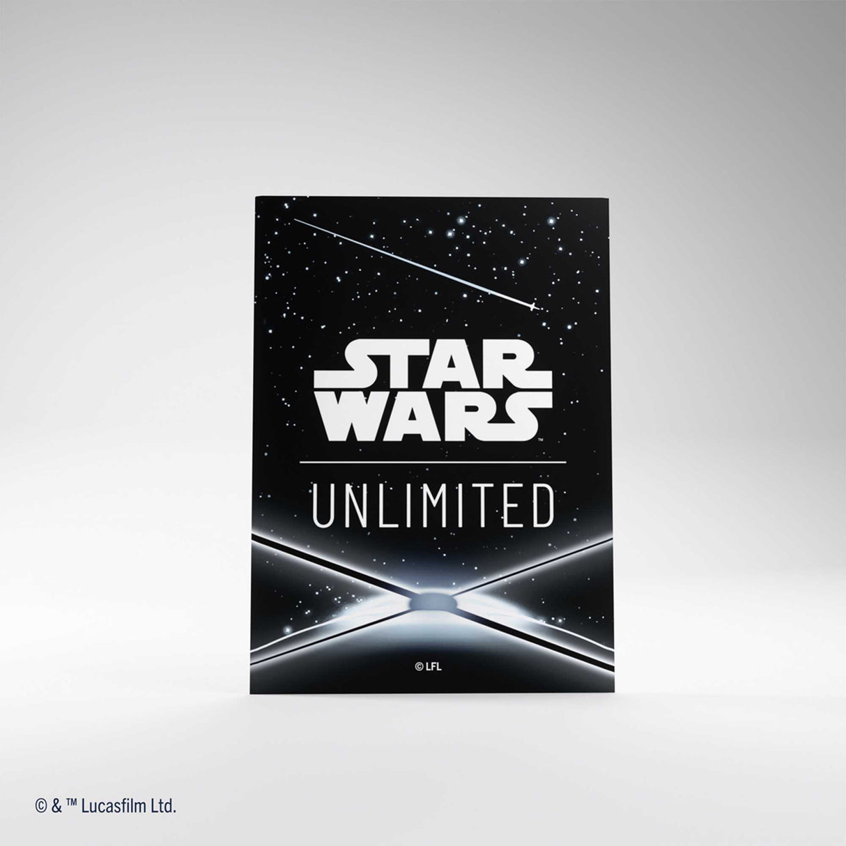 Gamegenic Star Wars: Unlimited Premium Art Sleeves - Card Back Black
