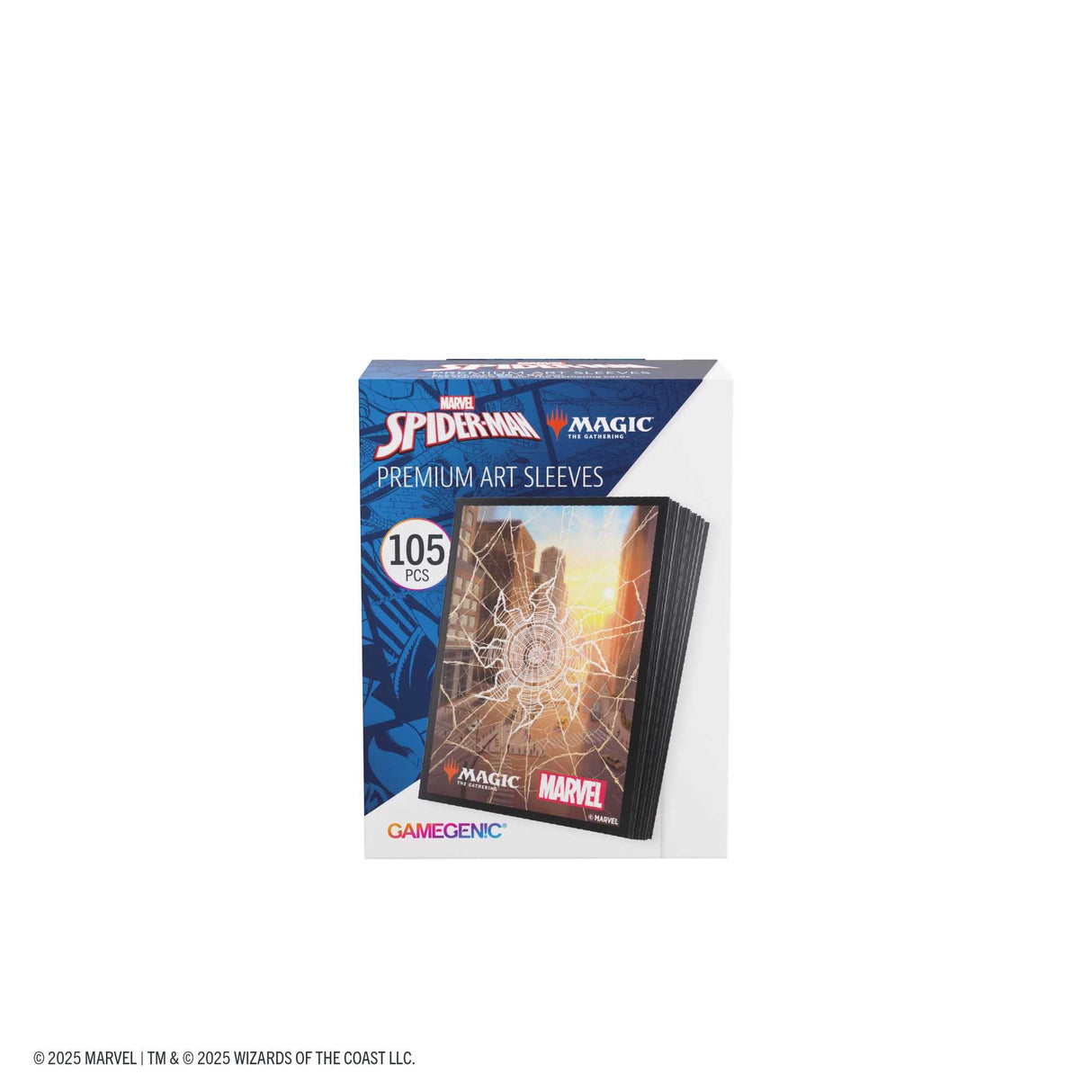 Gamegenic Magic: The Gathering Marvel's Spider-Man Premium Art Sleeves - Spider-Man Plains