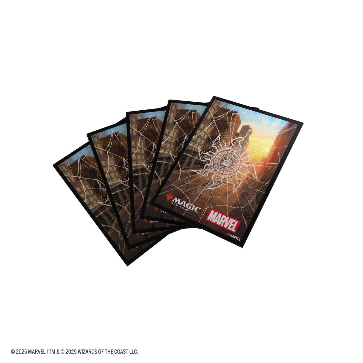 Gamegenic Magic: The Gathering Marvel's Spider-Man Premium Art Sleeves - Spider-Man Plains