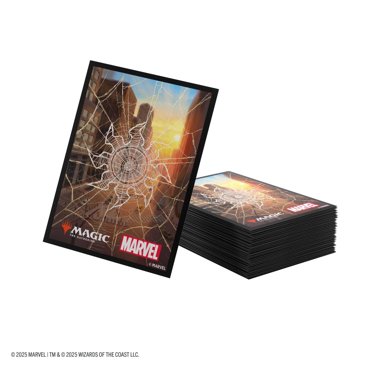 Gamegenic Magic: The Gathering Marvel's Spider-Man Premium Art Sleeves - Spider-Man Plains