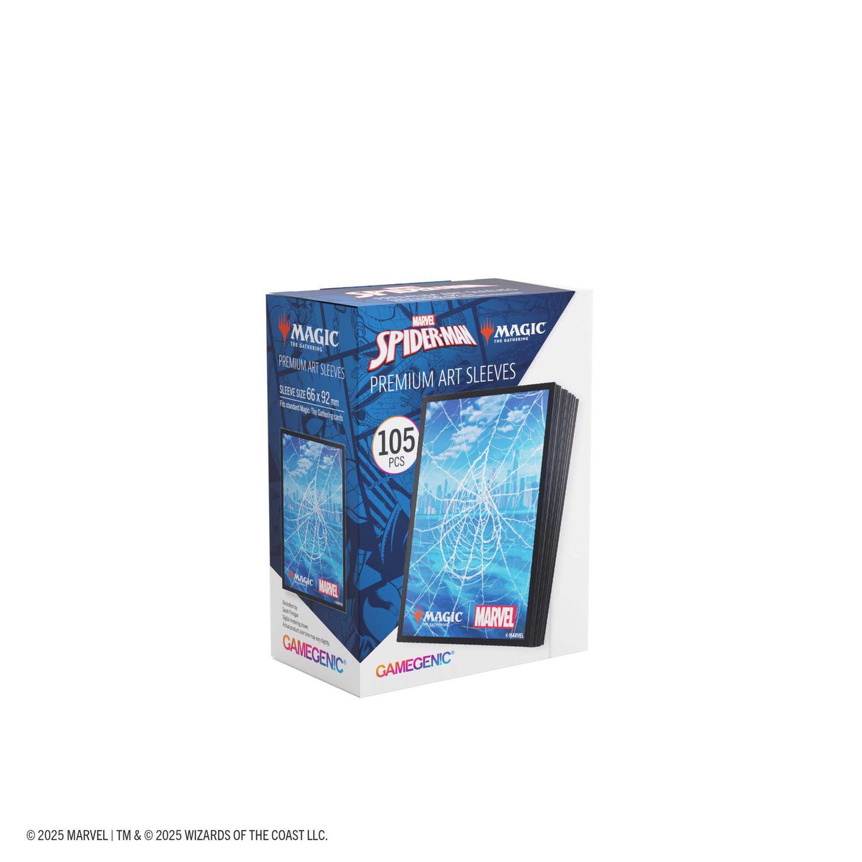 Gamegenic Magic: The Gathering Marvel's Spider-Man Premium Art Sleeves - Spider-Man Island