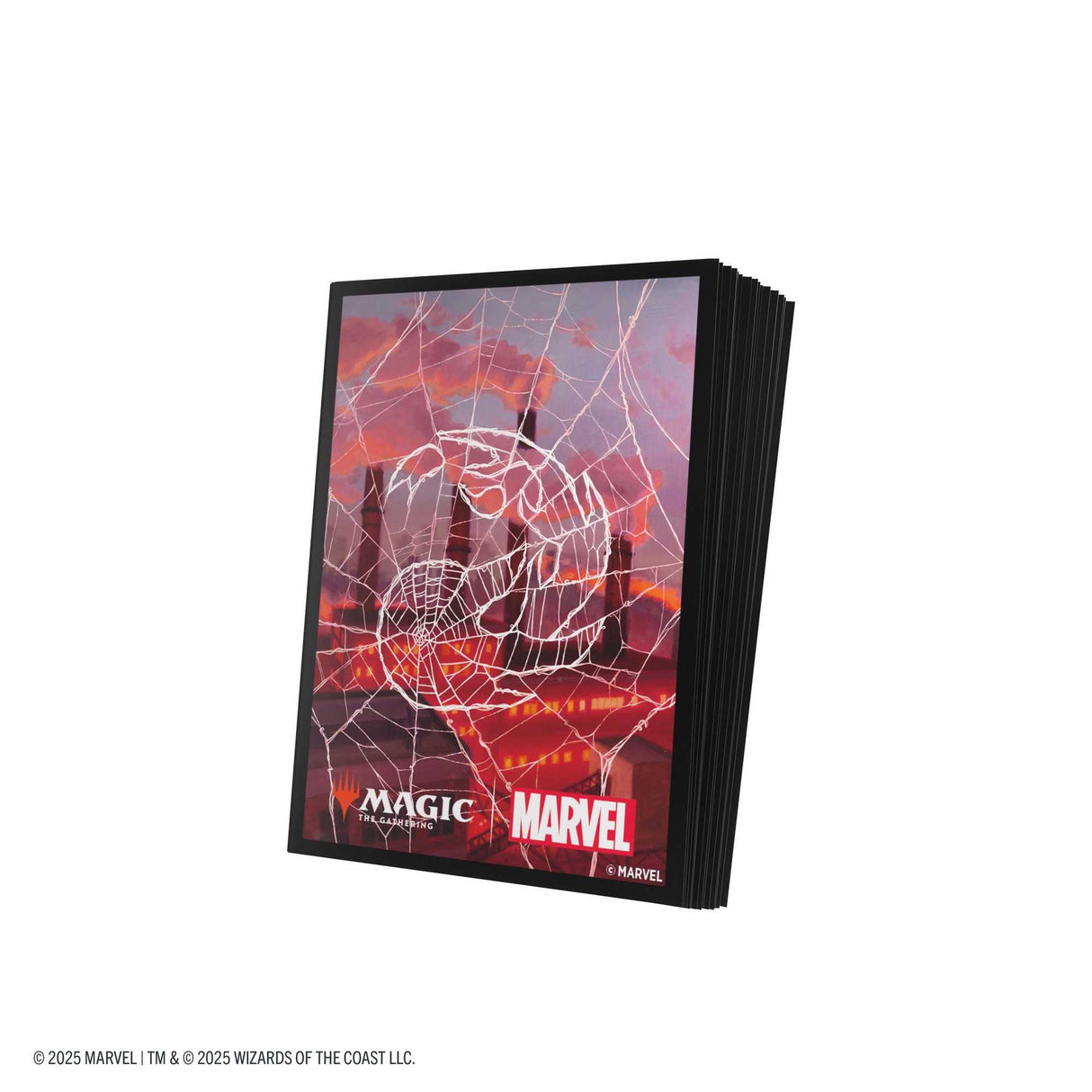 Gamegenic Magic: The Gathering Marvel's Spider-Man Premium Art Sleeves - Spider-Man Mountain