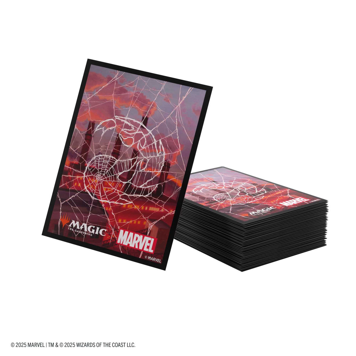 Gamegenic Magic: The Gathering Marvel's Spider-Man Premium Art Sleeves - Spider-Man Mountain
