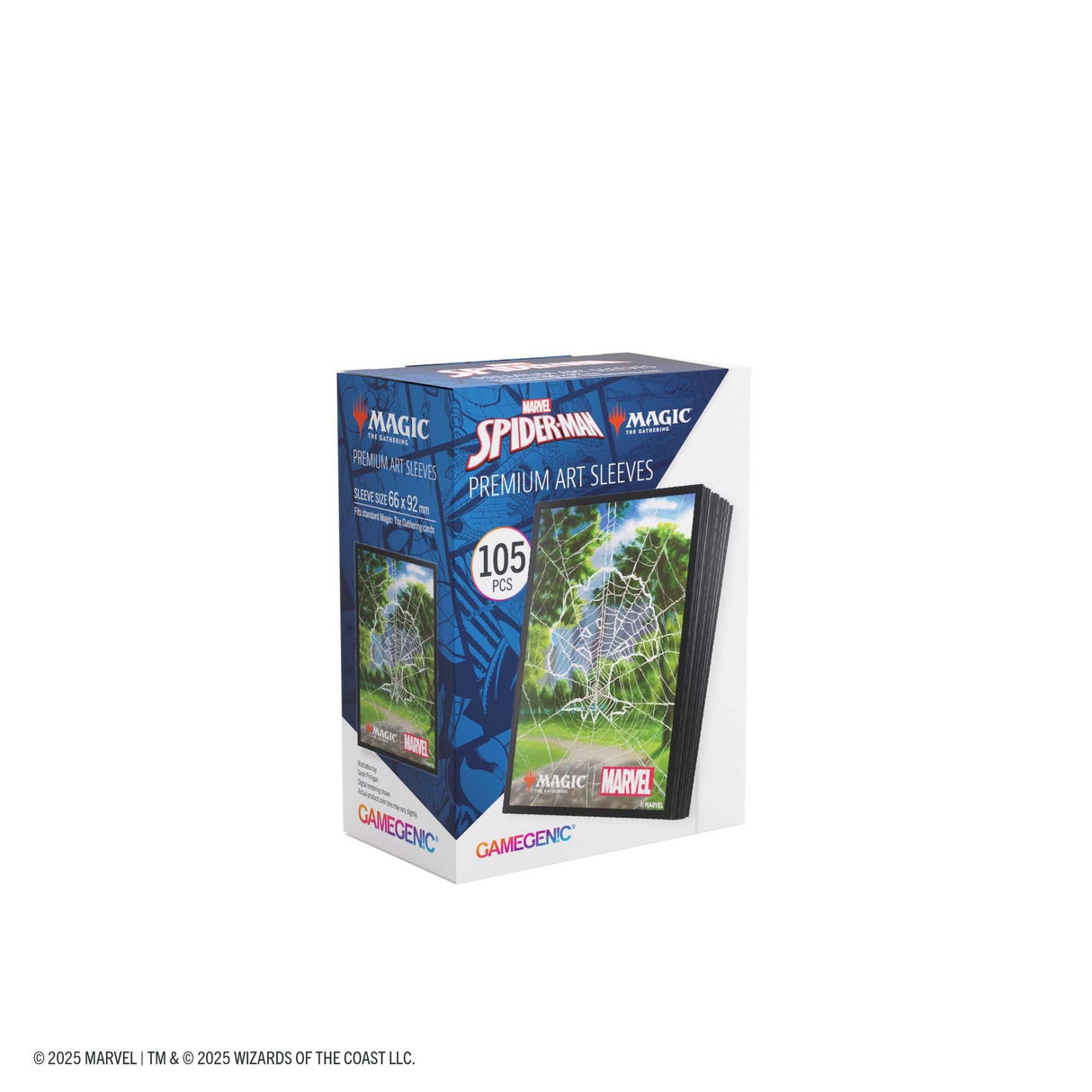 Gamegenic Magic: The Gathering Marvel's Spider-Man Premium Art Sleeves - Spider-Man Forest
