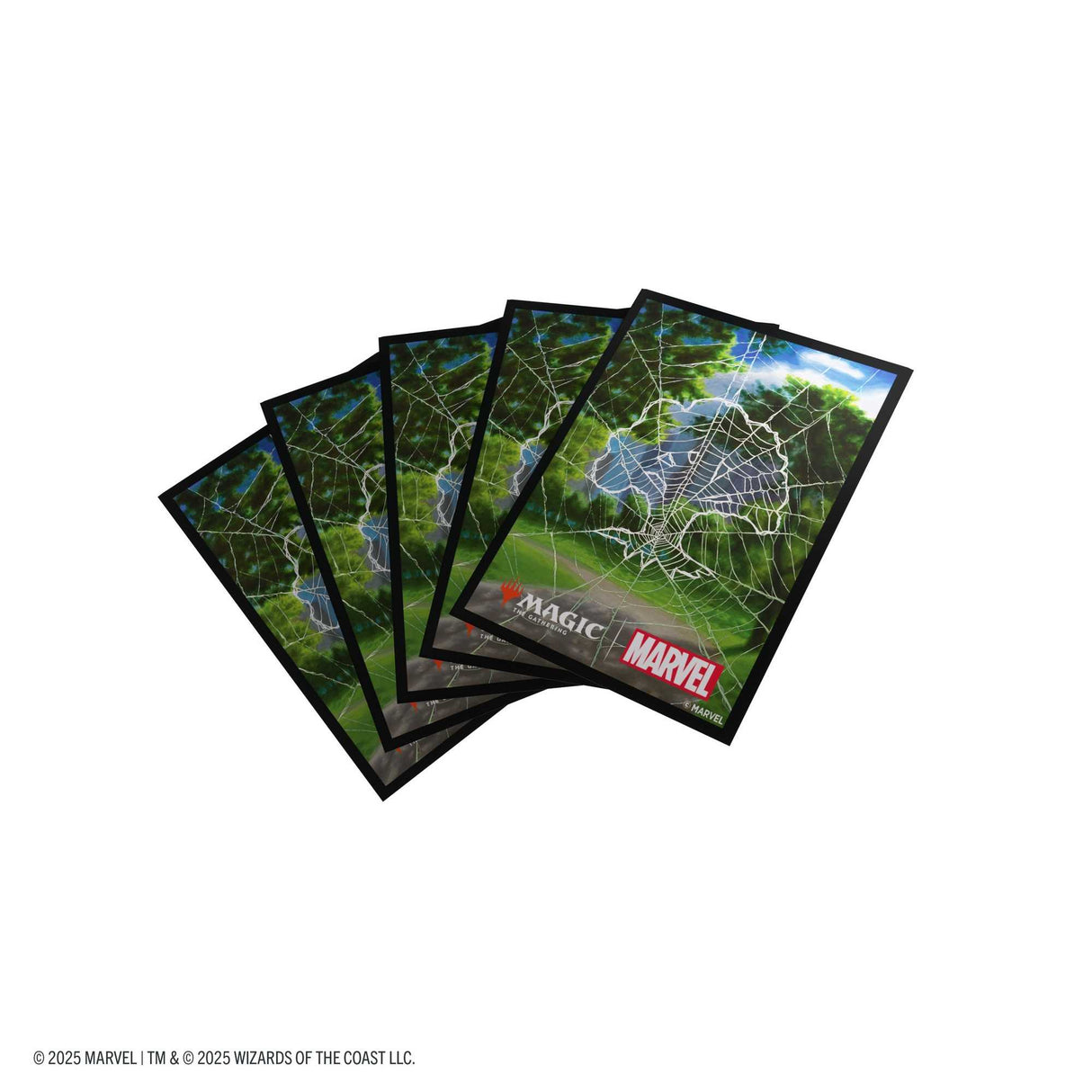Gamegenic Magic: The Gathering Marvel's Spider-Man Premium Art Sleeves - Spider-Man Forest