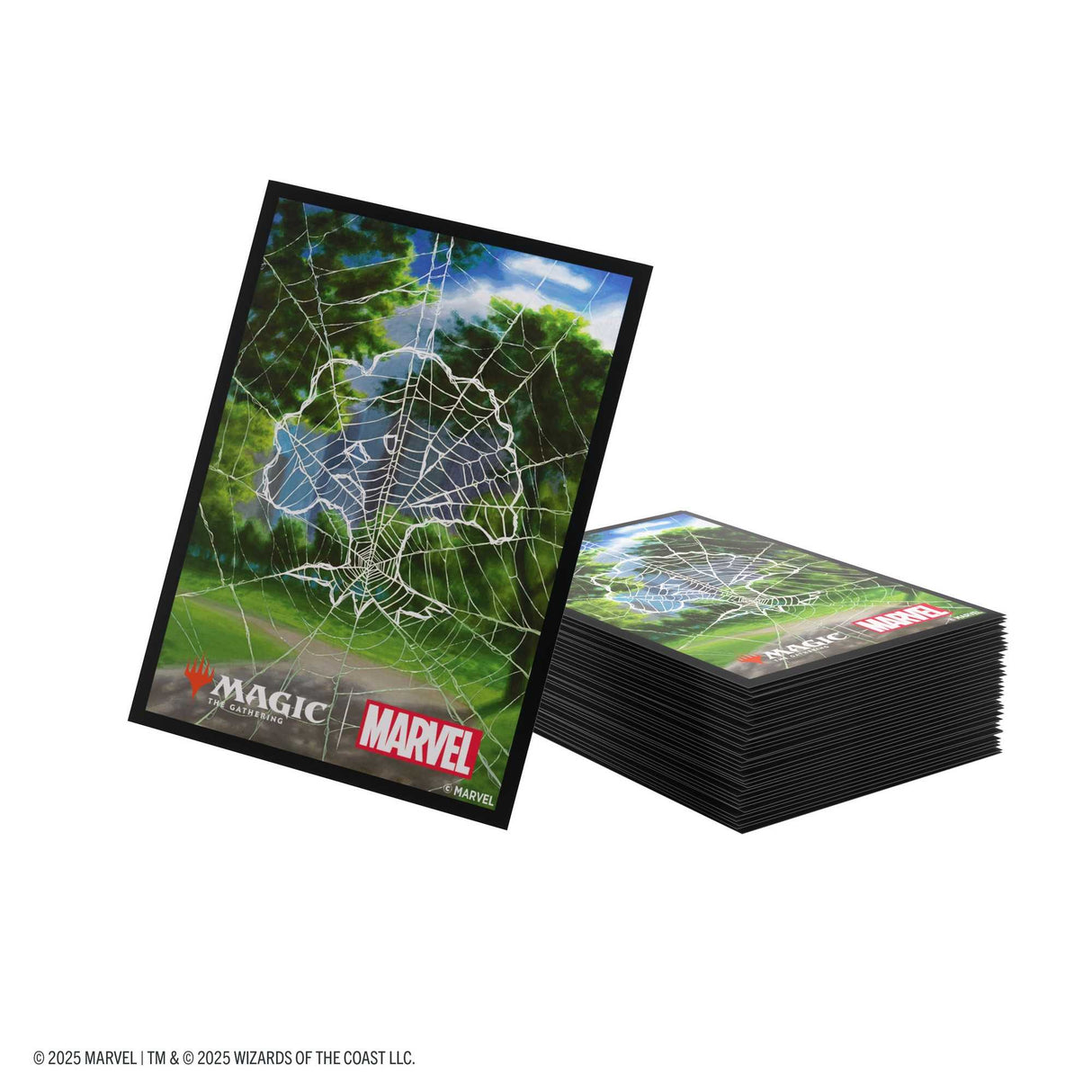 Gamegenic Magic: The Gathering Marvel's Spider-Man Premium Art Sleeves - Spider-Man Forest