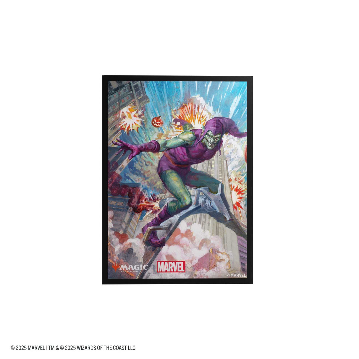 Gamegenic Magic: The Gathering Marvel's Spider-Man Premium Art Sleeves - Green Goblin
