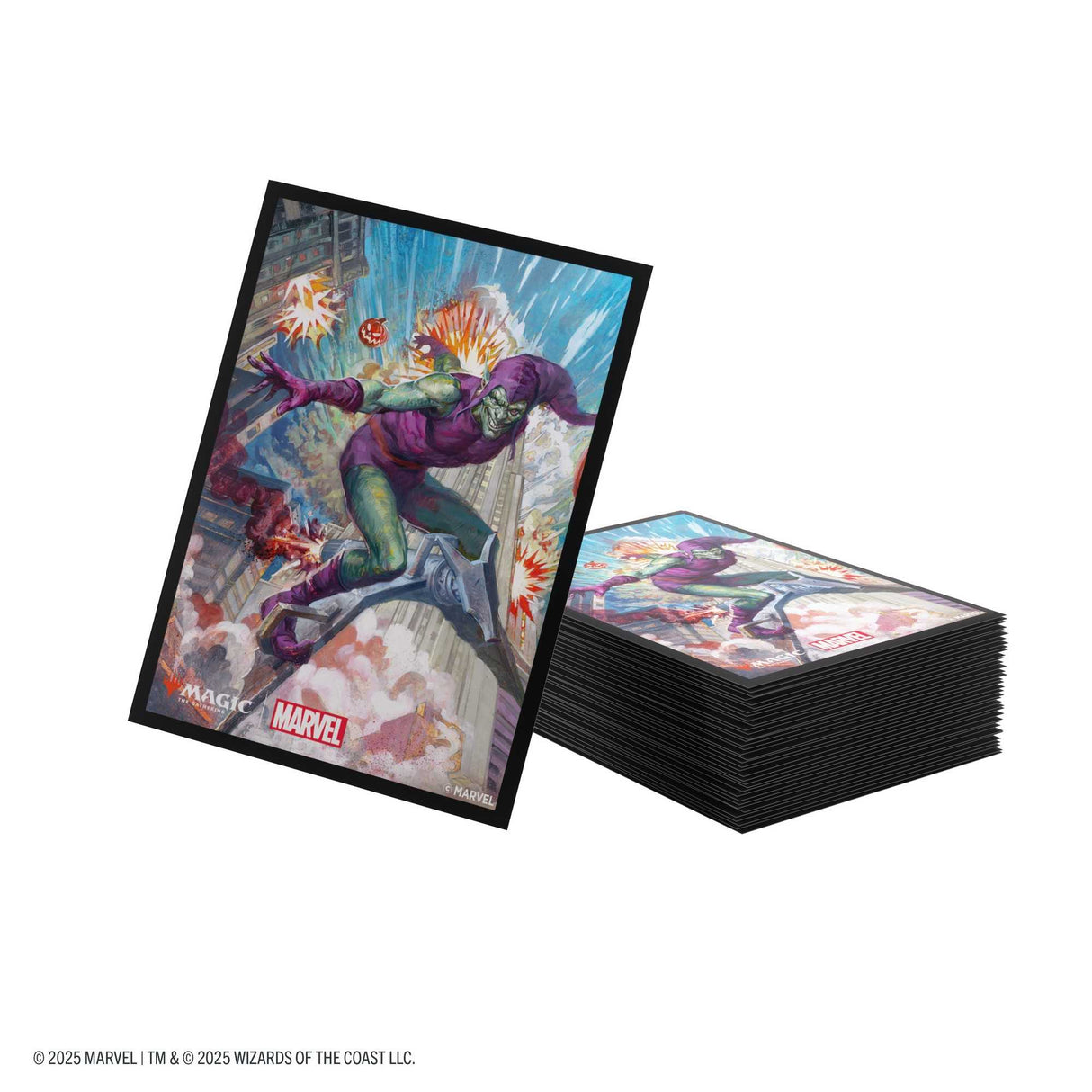 Gamegenic Magic: The Gathering Marvel's Spider-Man Premium Art Sleeves - Green Goblin