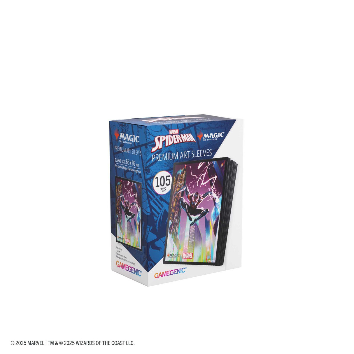 Gamegenic Magic: The Gathering Marvel's Spider-Man Premium Art Sleeves - Spider-Man Miles Morales