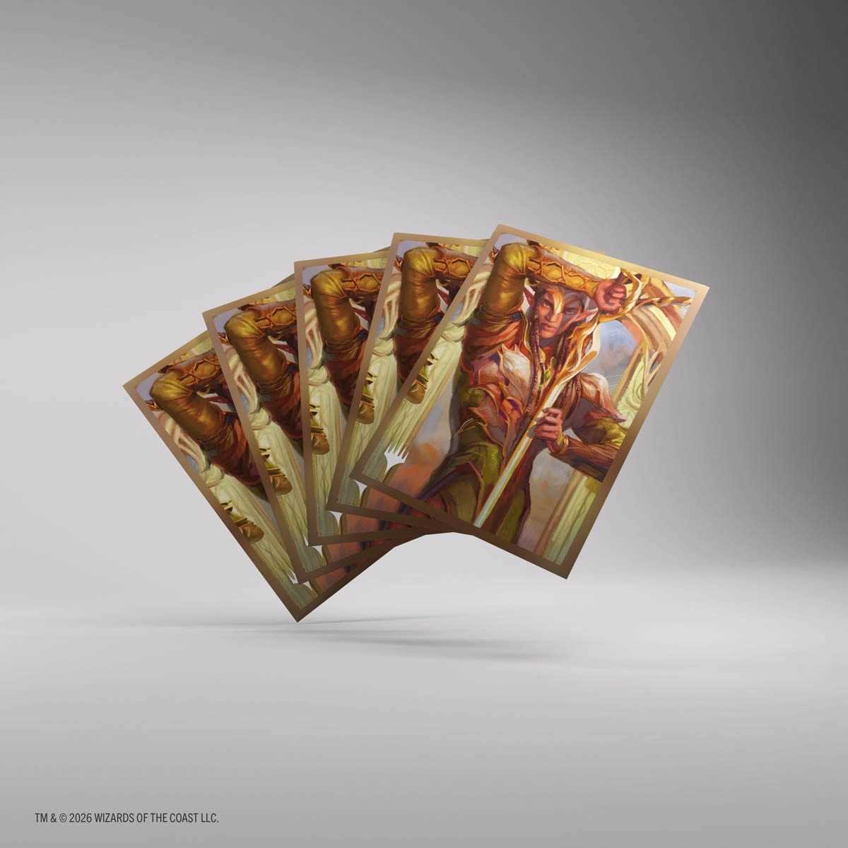 Gamegenic MTG Lorwyn Eclipsed Premium Art Sleeves - Morcants Loyalist