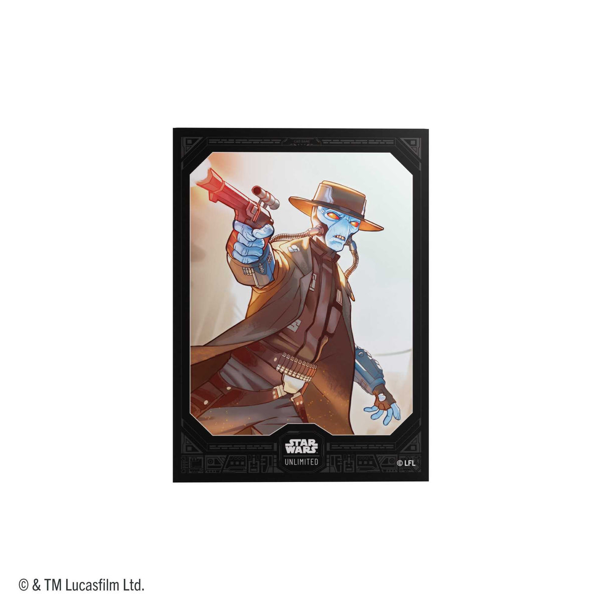 Star Wars: Unlimited Premium Art Sleeves - Cad Bane