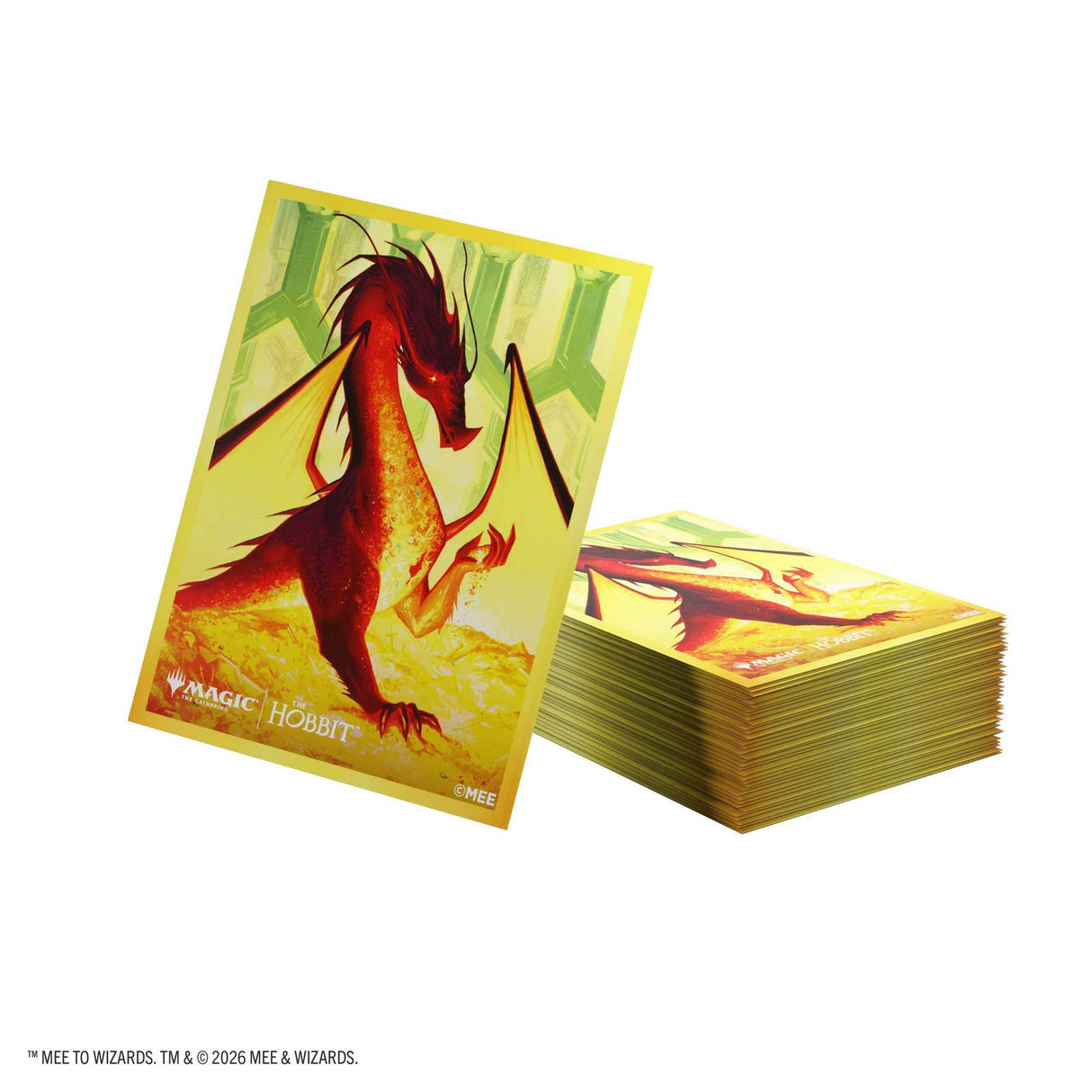 Gamegenic Magic: The Gathering The Hobbit Premium Art Sleeves - Smaug the Golden