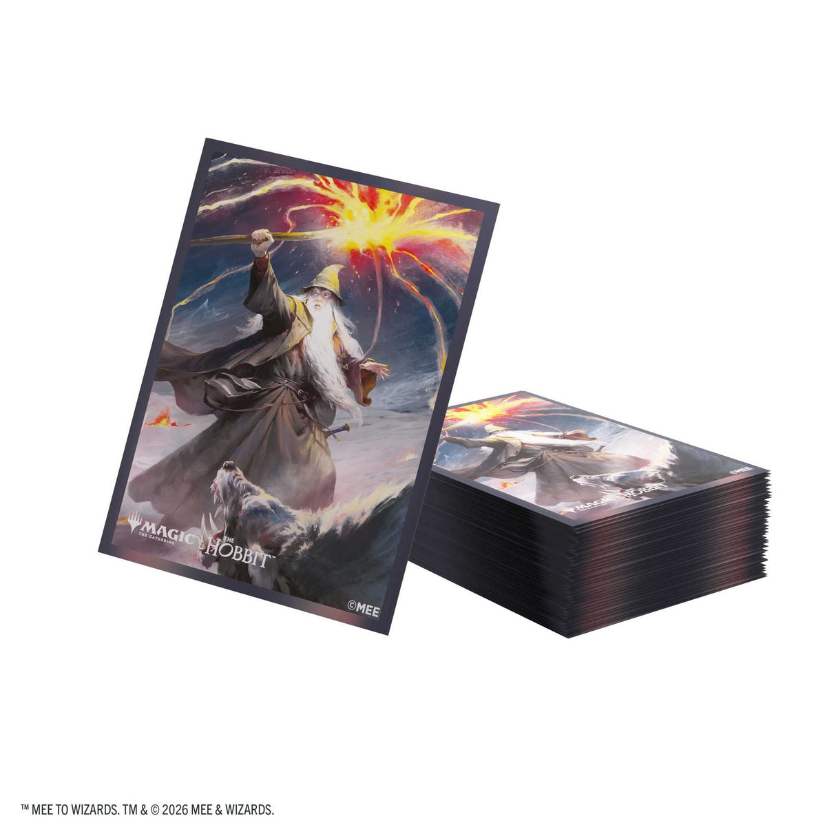 Gamegenic Magic: The Gathering The Hobbit Premium Art Sleeves - Gandalf, Shadow's Foe