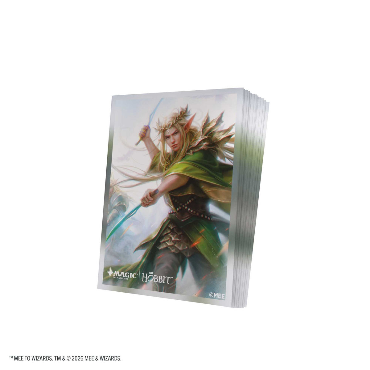 Gamegenic Magic: The Gathering The Hobbit Premium Art Sleeves - Thranduil, Sindarin Liege
