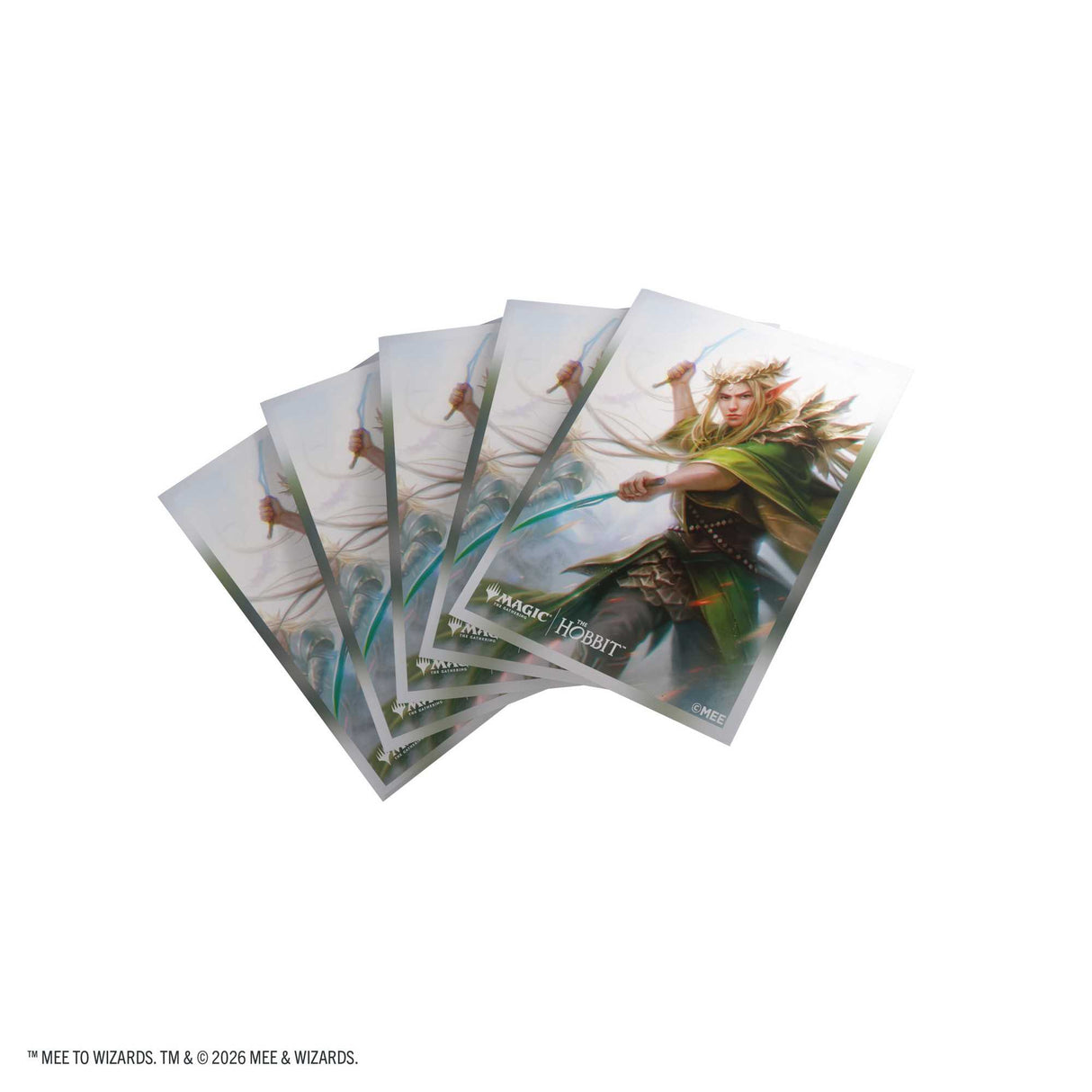 Gamegenic Magic: The Gathering The Hobbit Premium Art Sleeves - Thranduil, Sindarin Liege