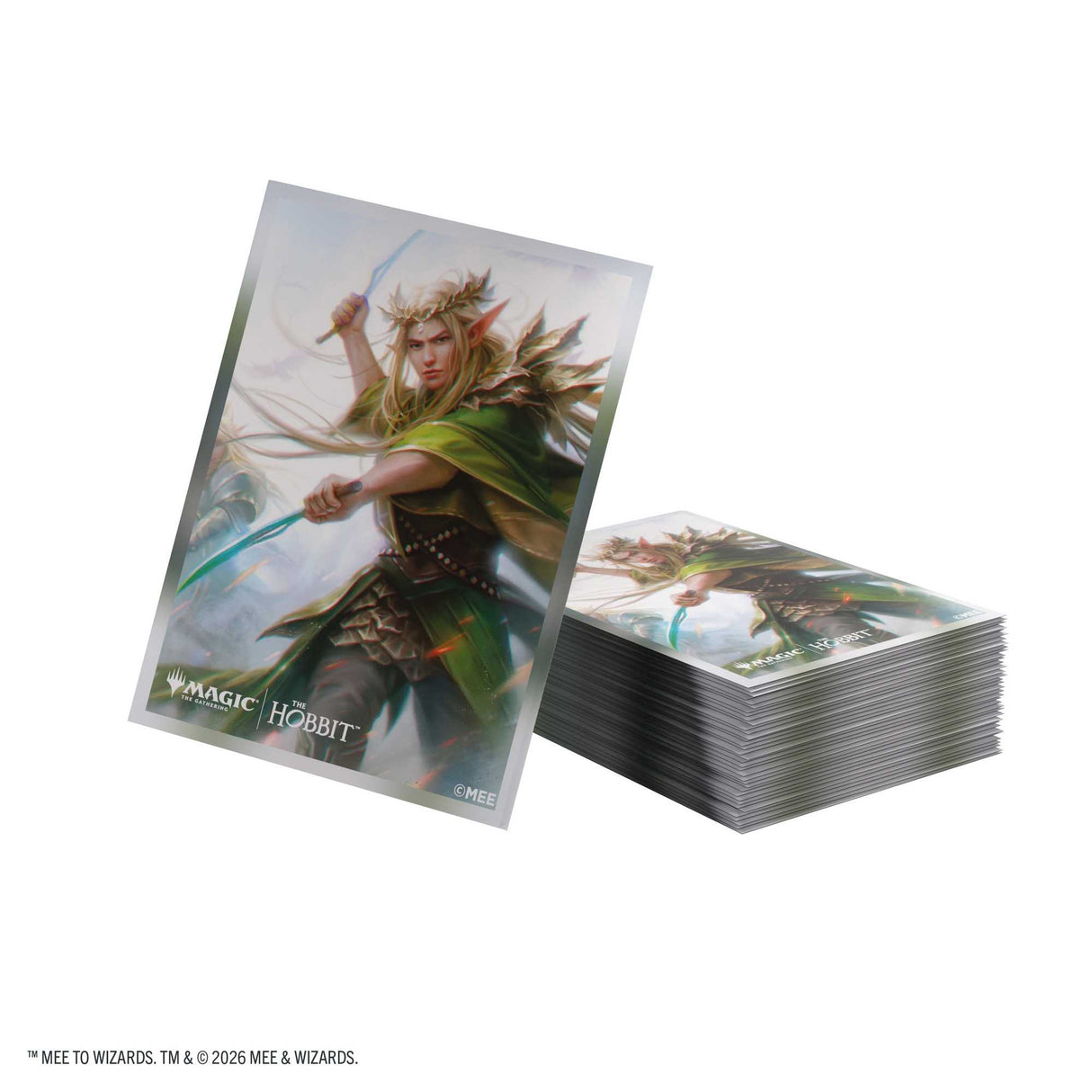 Gamegenic Magic: The Gathering The Hobbit Premium Art Sleeves - Thranduil, Sindarin Liege