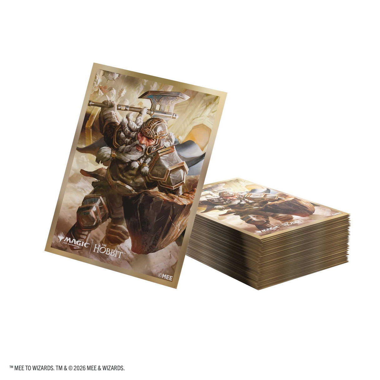 Gamegenic Magic: The Gathering The Hobbit Premium Art Sleeves - Thorin, Mountain-King