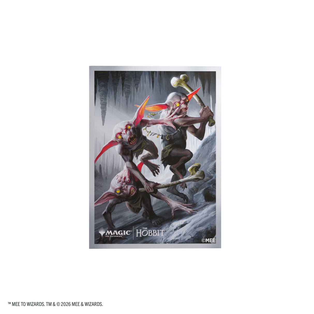 Gamegenic Magic: The Gathering The Hobbit Premium Art Sleeves - Goblin Army Token