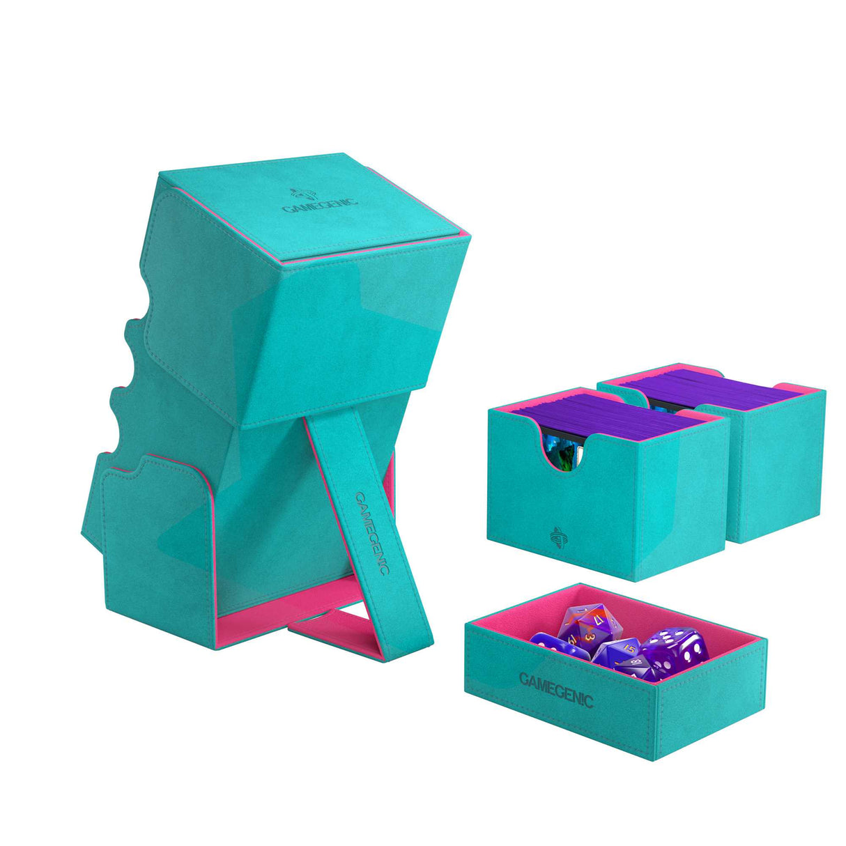 Gamegenic Stronghold 200+ XL - Teal/Pink