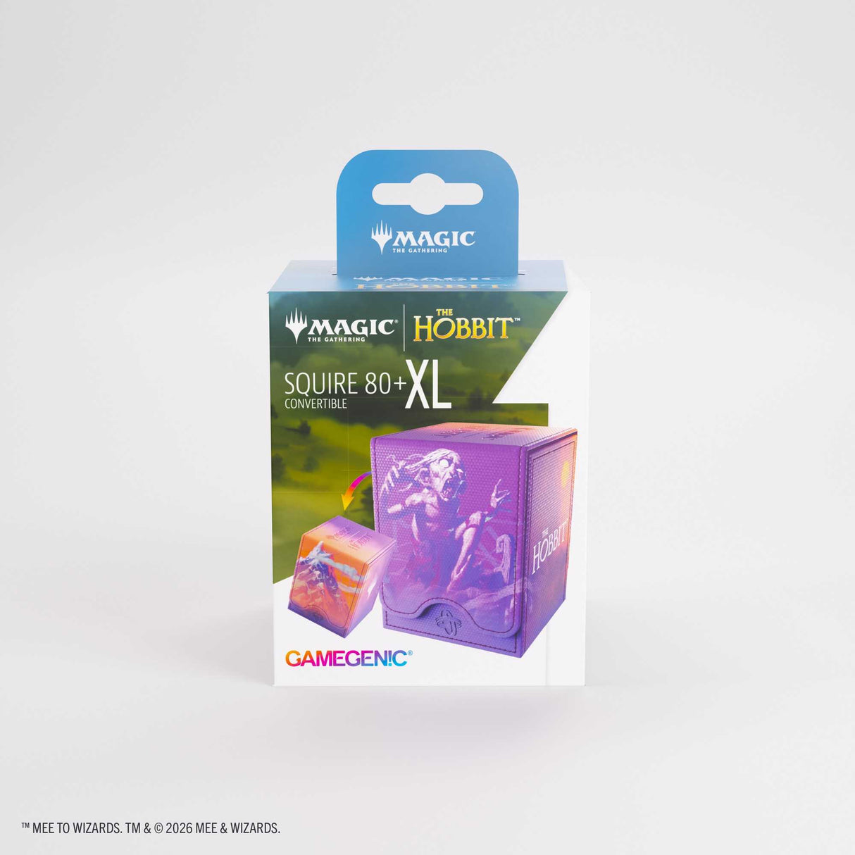 Gamegenic Magic: The Gathering The Hobbit Squire 80+ XL - Gollum, Riddle Master/The Lonely Mountain