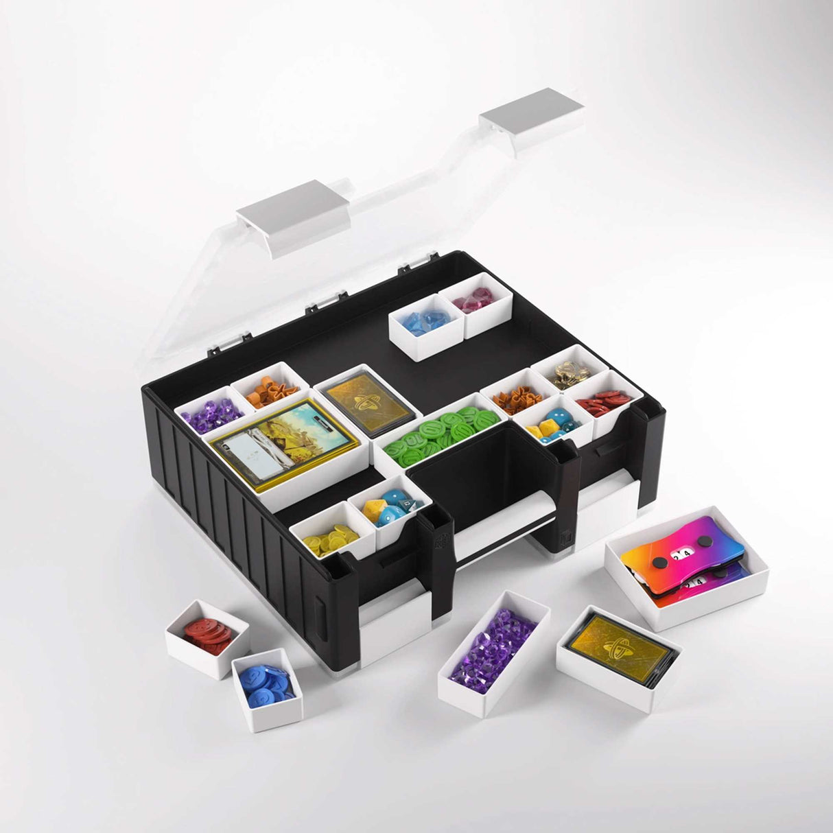 Gamegenic Game Castle Black/White/Clear