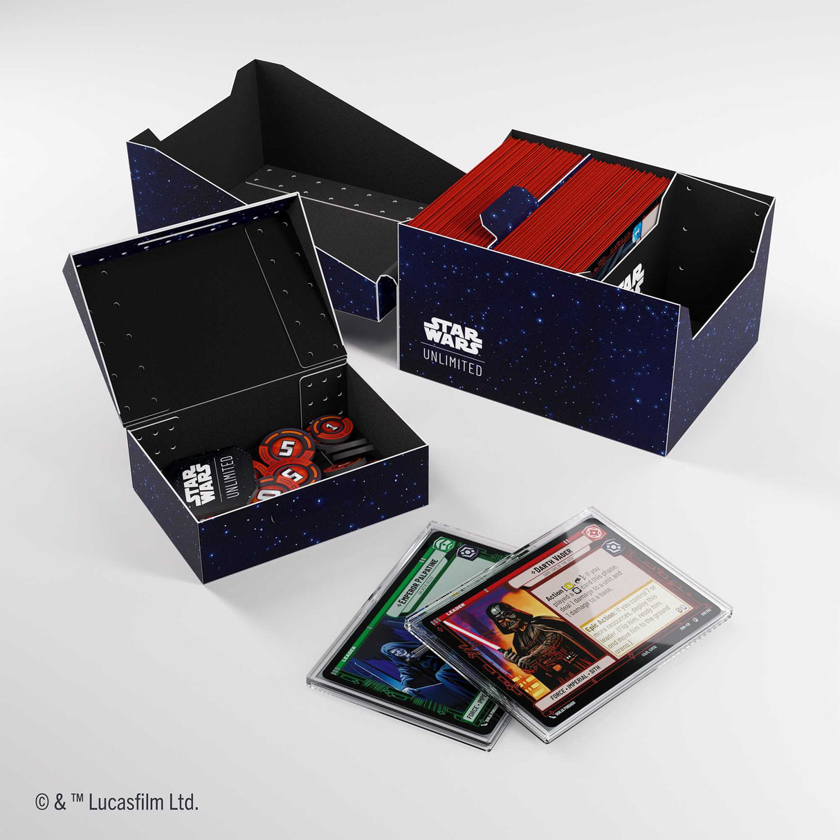 Gamegenic Star Wars: Unlimited Twin Sun Soft Crate - Card Back Blue