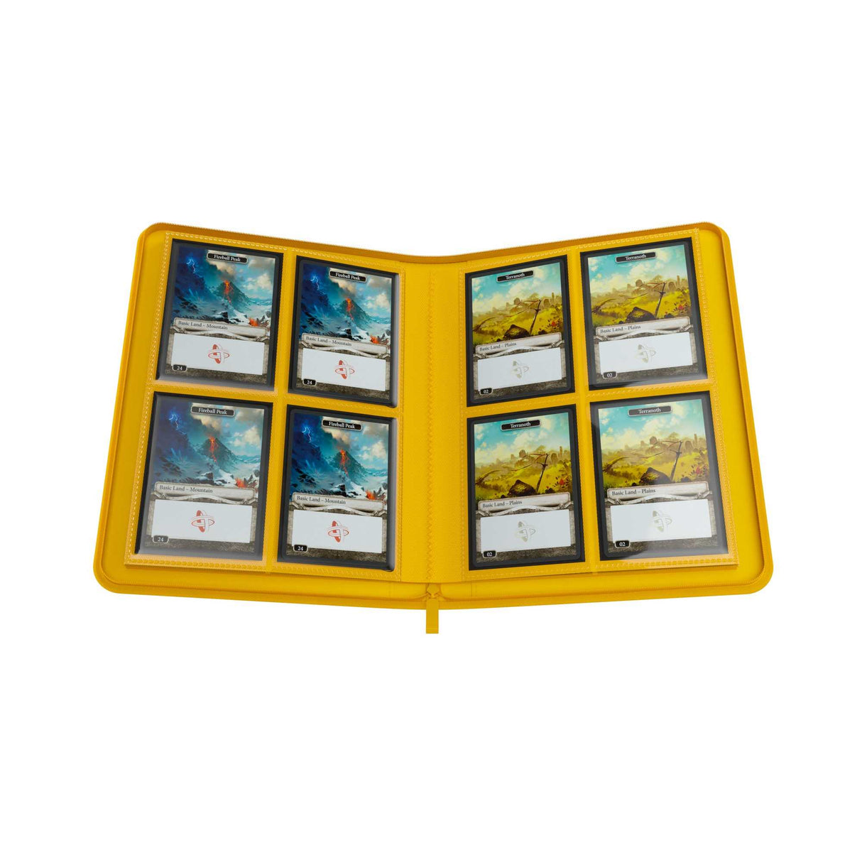 Gamegenic Zip-Up Album 8-Pocket - Yellow