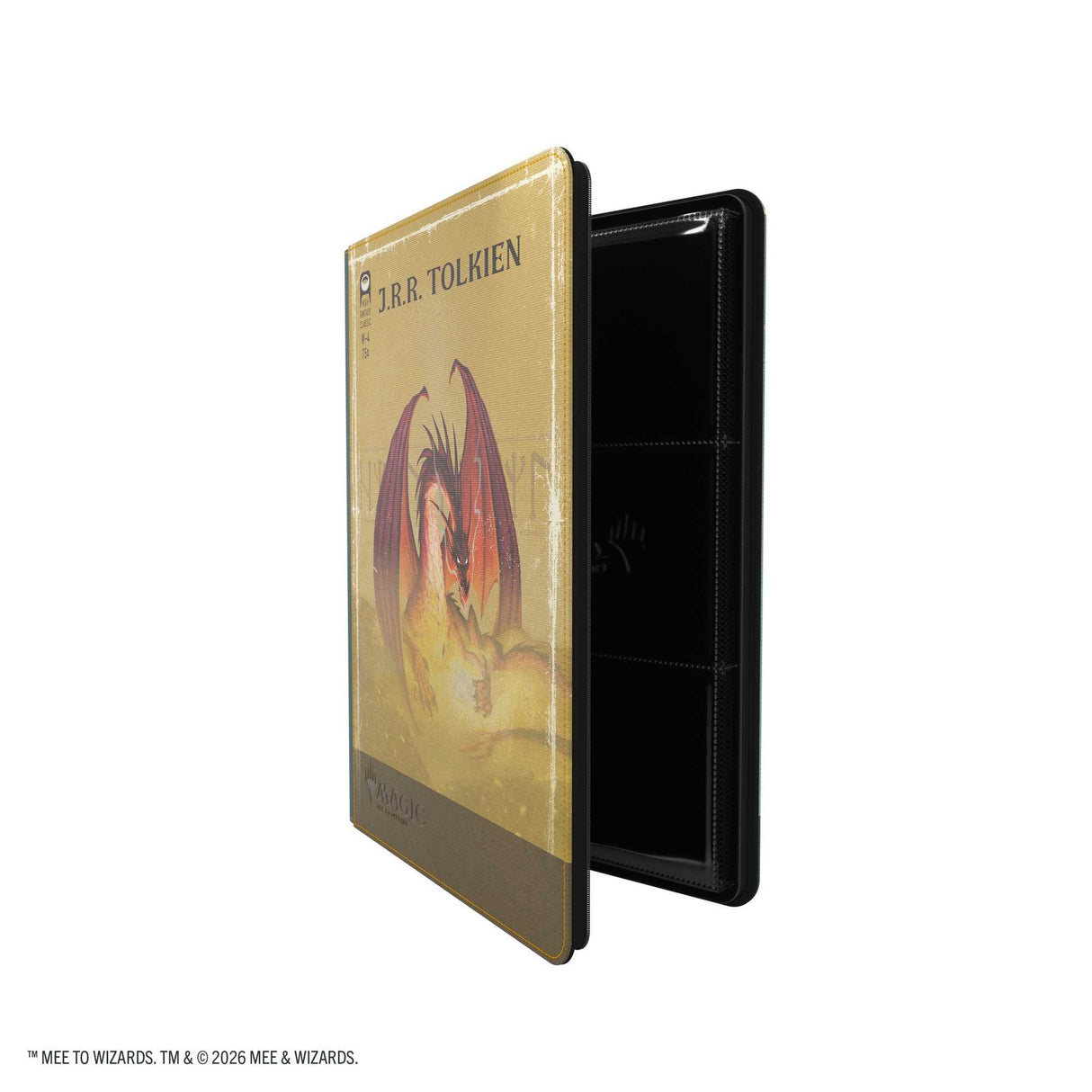 Gamegenic Magic: The Gathering The Hobbit Zip-Up Album 18-Pocket - Gleaming Splendor/The King of Dale