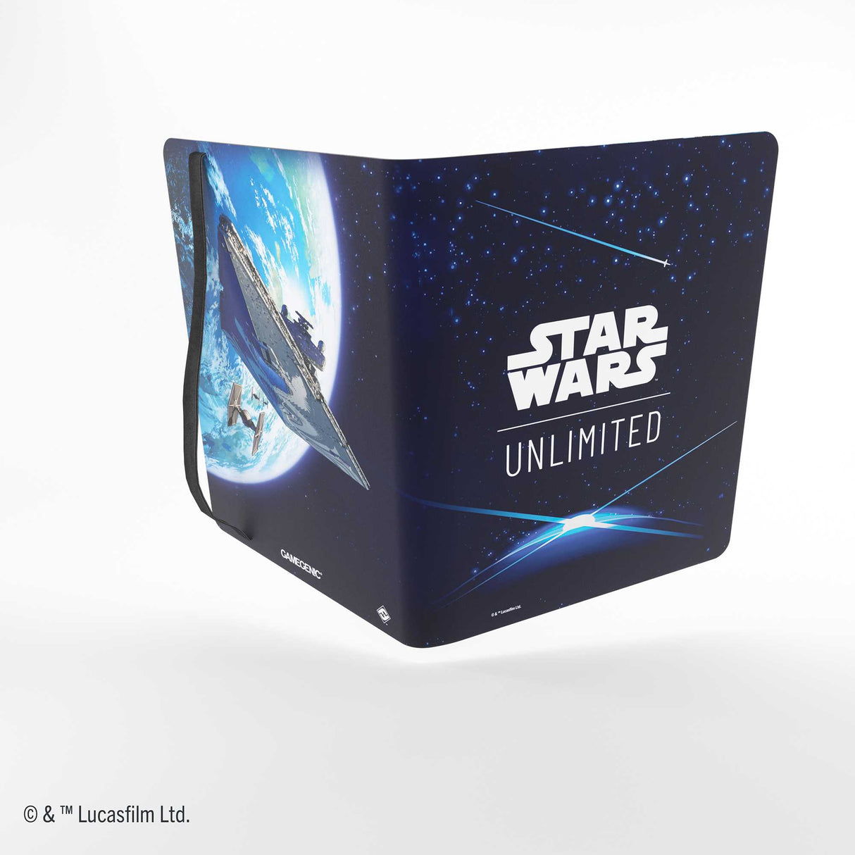 Gamegenic Star Wars: Unlimited 18-Pocket Album - Card Back Blue
