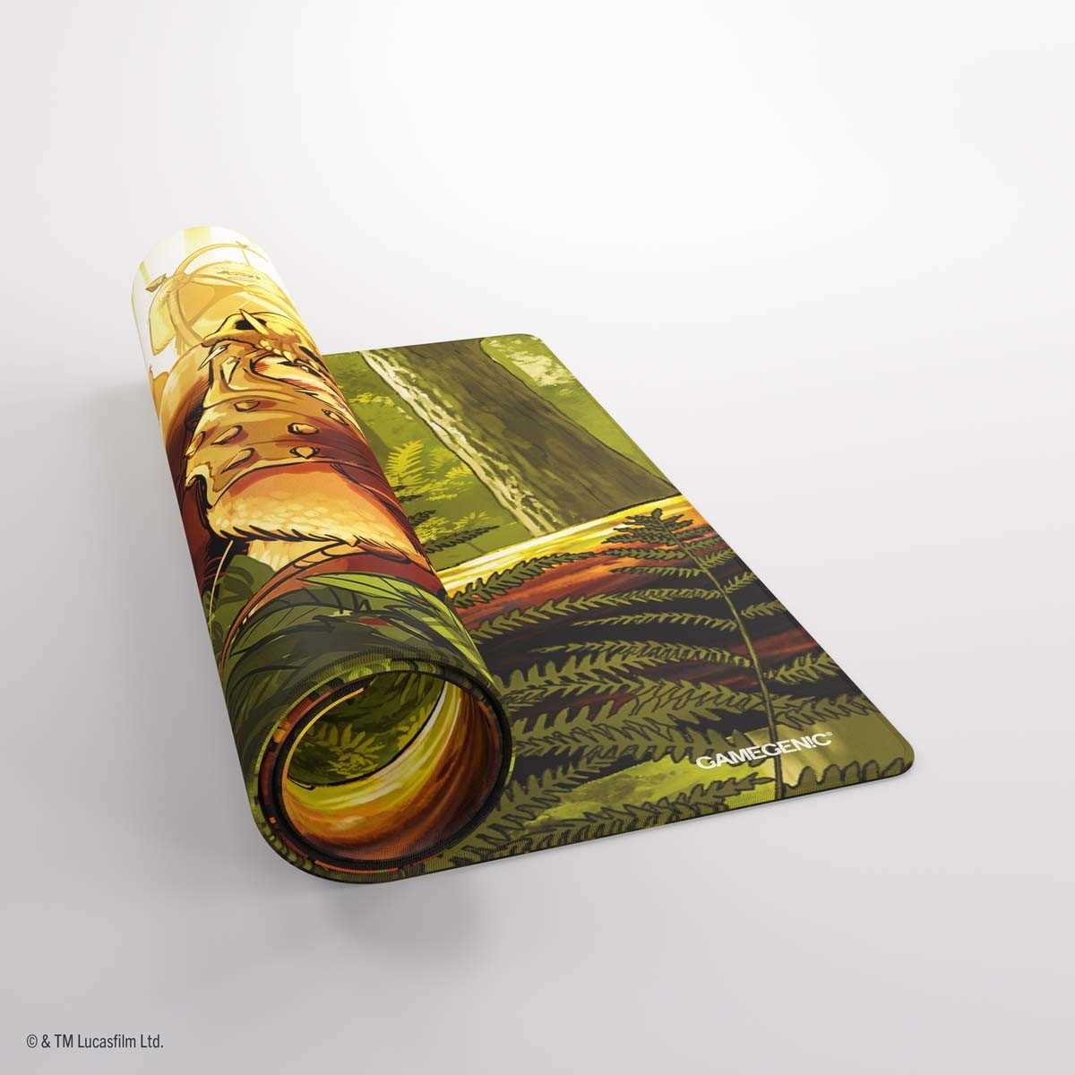 Gamegenic Star Wars: Unlimited Double-Sided Game Mat - Wicket & Ewok Archers