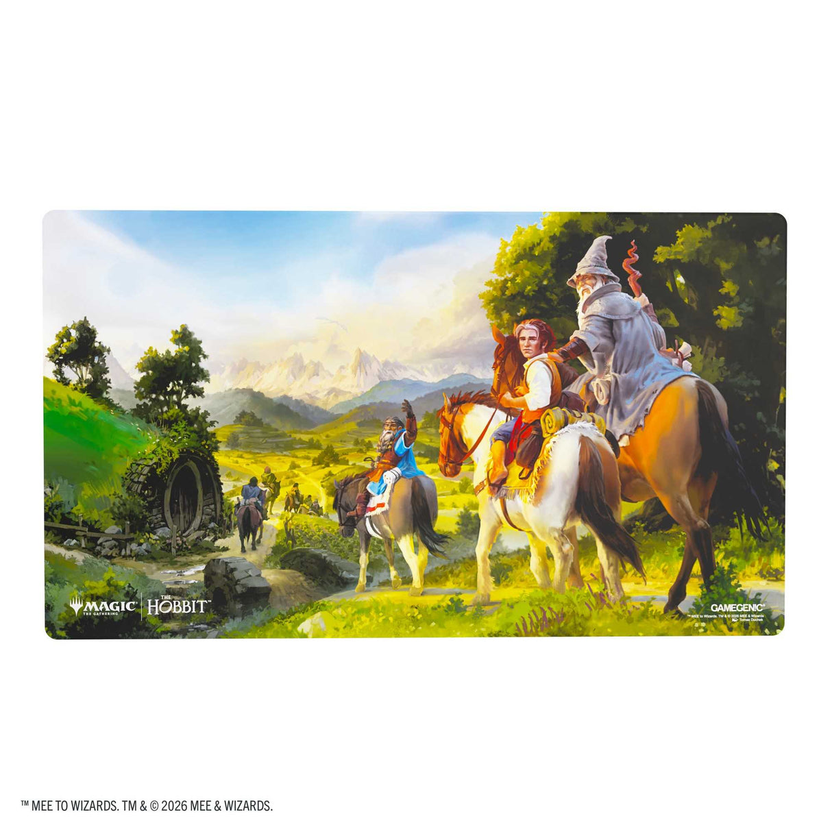 Gamegenic Magic: The Gathering The Hobbit Prime Playmat - Leaving Hobbiton