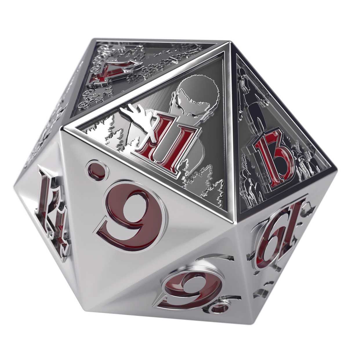 Gamegenic Stranger Things - Hellfire Club Premium Metal D20 Die
