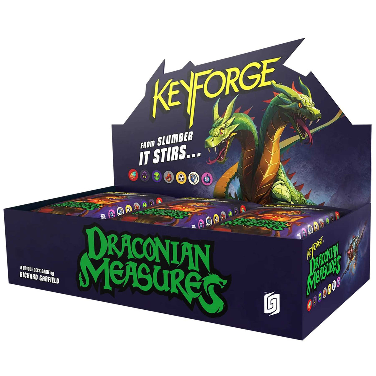 KeyForge: Draconian Measures Archon Deck Display