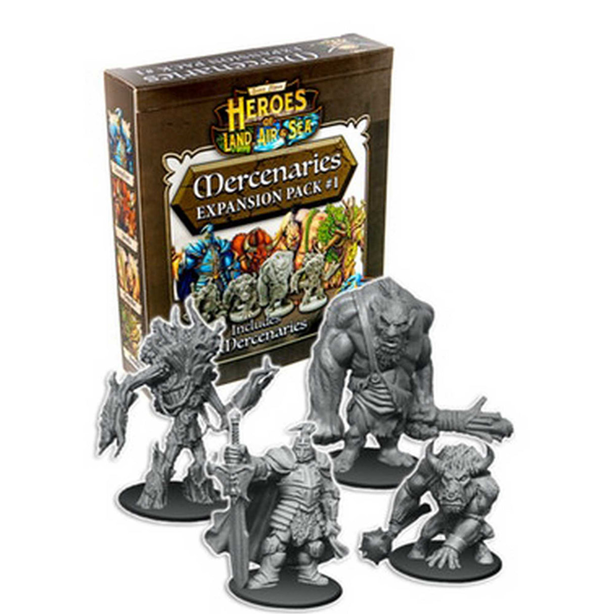 Heroes of Land, Air, & Sea: Merc Pack 1 Expansion