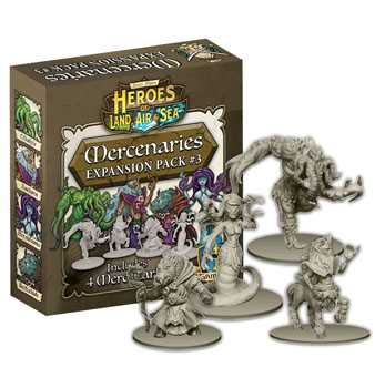 Heroes of Land, Air & Sea: Merc Pack 3 Expansion