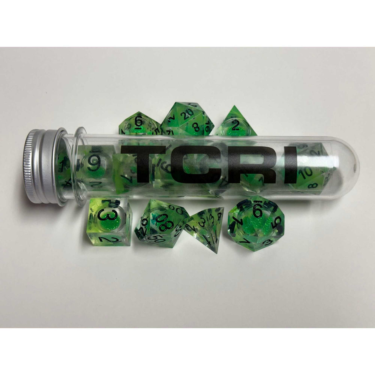 The Teenage Mutant Ninja Turtles RPG: Mutagen Green Dice Set