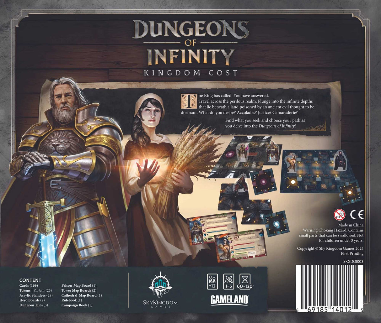 Dungeons of Infinity Standees Version Bundle